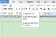 Word中如何对齐下划线，提高排版效果（实用技巧助力你的文档更加整洁与美观）